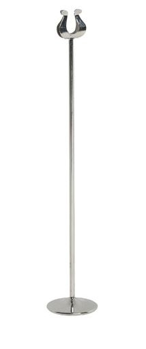 Tafelnummerhouder chroom (H40cm)