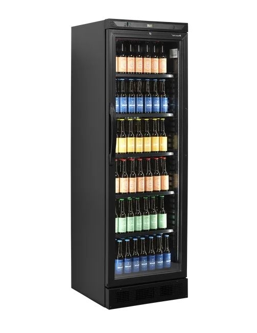 Vitrinefrigo (staand model) - zwart