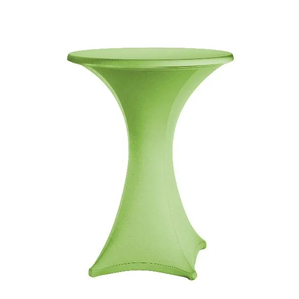 Stretchcover receptietafel Appelgroen