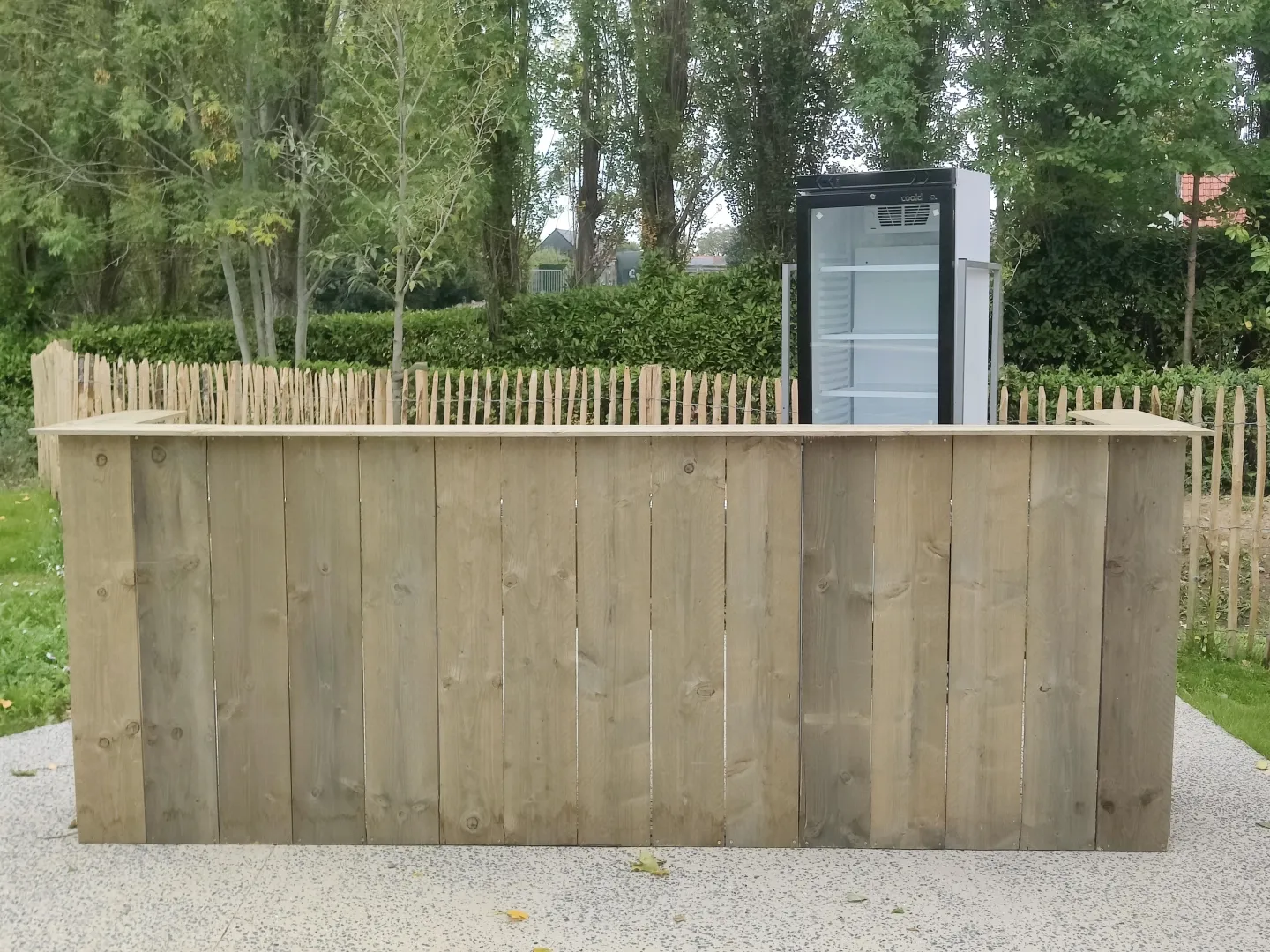 Barmeubel steigerhout 3m