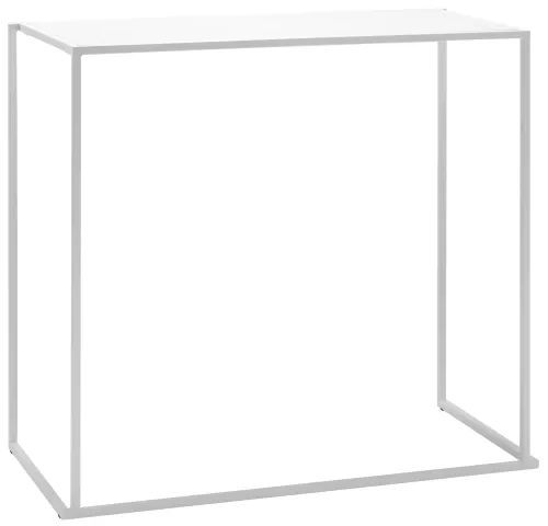 Statafel Cube XL wit/wit (60x120x110cm (h))