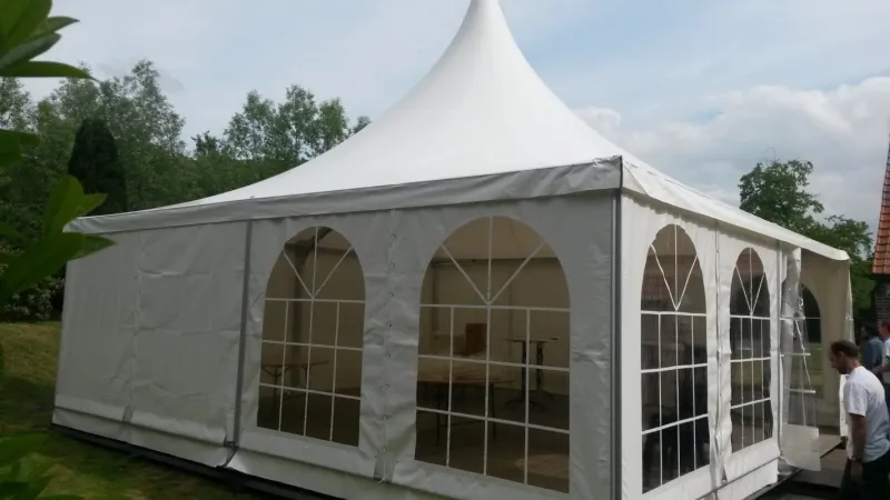 Pagodetent deluxe 8x8m