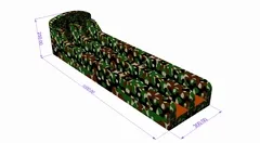 Bungee run (10 x 3 x 2,5 m)