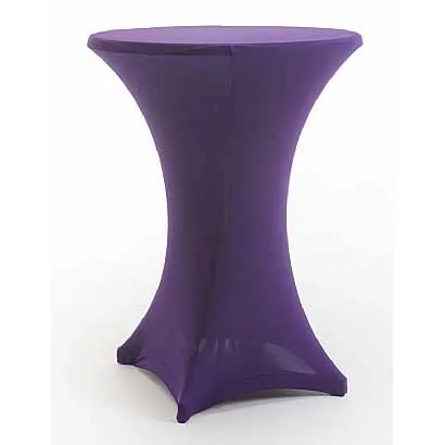 Stretchcover receptietafel Paars