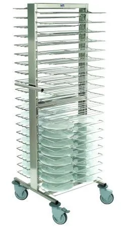 Bordenrek op wielen (80 à 120 borden)