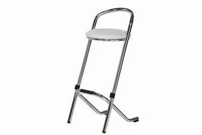 Nantes barkruk - witte zitting