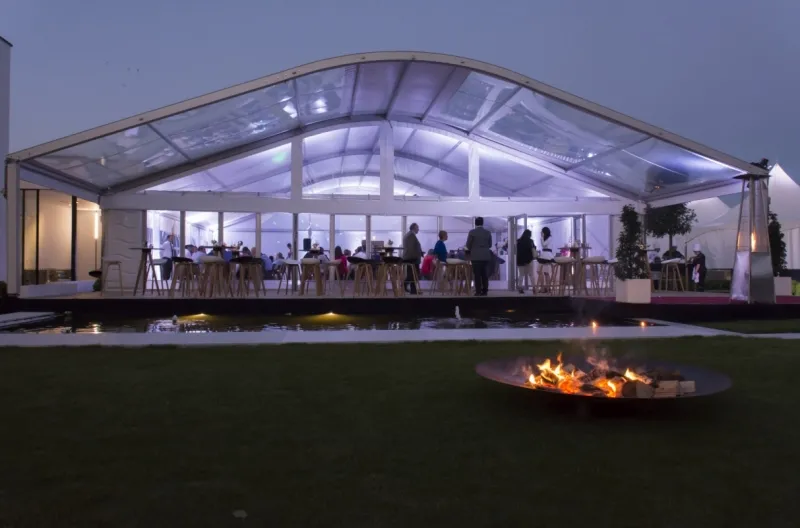 Luxe boogtent 15x20m