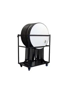 Bundel: 7x Statafel Bordeaux + Kar Small