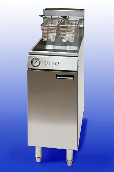 Friteuse op gas - excl. gas (18l.)