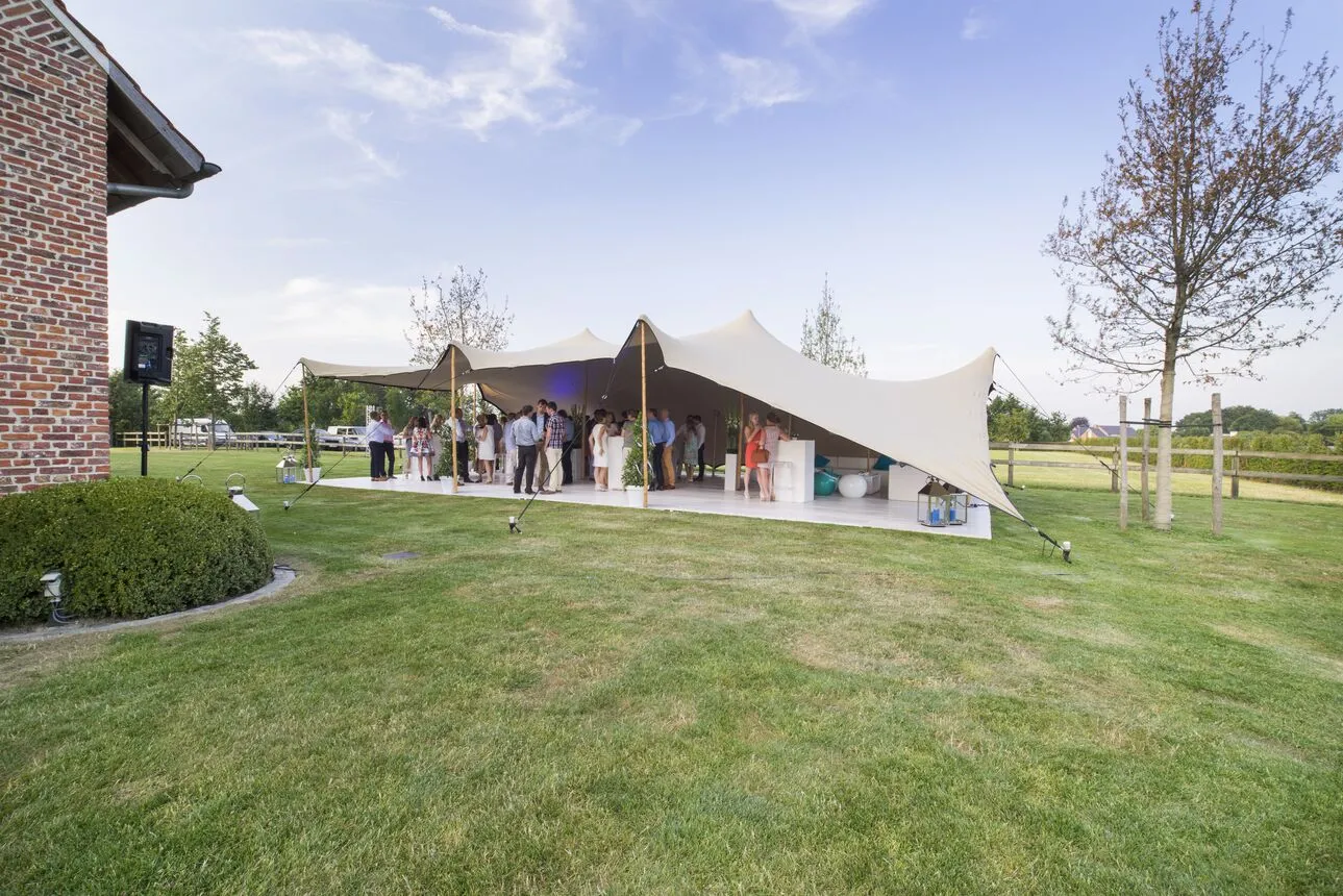 Stretchtent 10 x 15m - 150m²