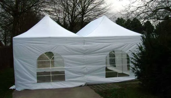 Canopy tent 3x3m + zijwanden (excl. op- & afbouw)