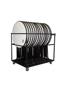 Bundel: 15x Statafel Bordeaux + Kar Large