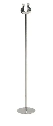 Tafelnummerhouder chroom (H40cm)