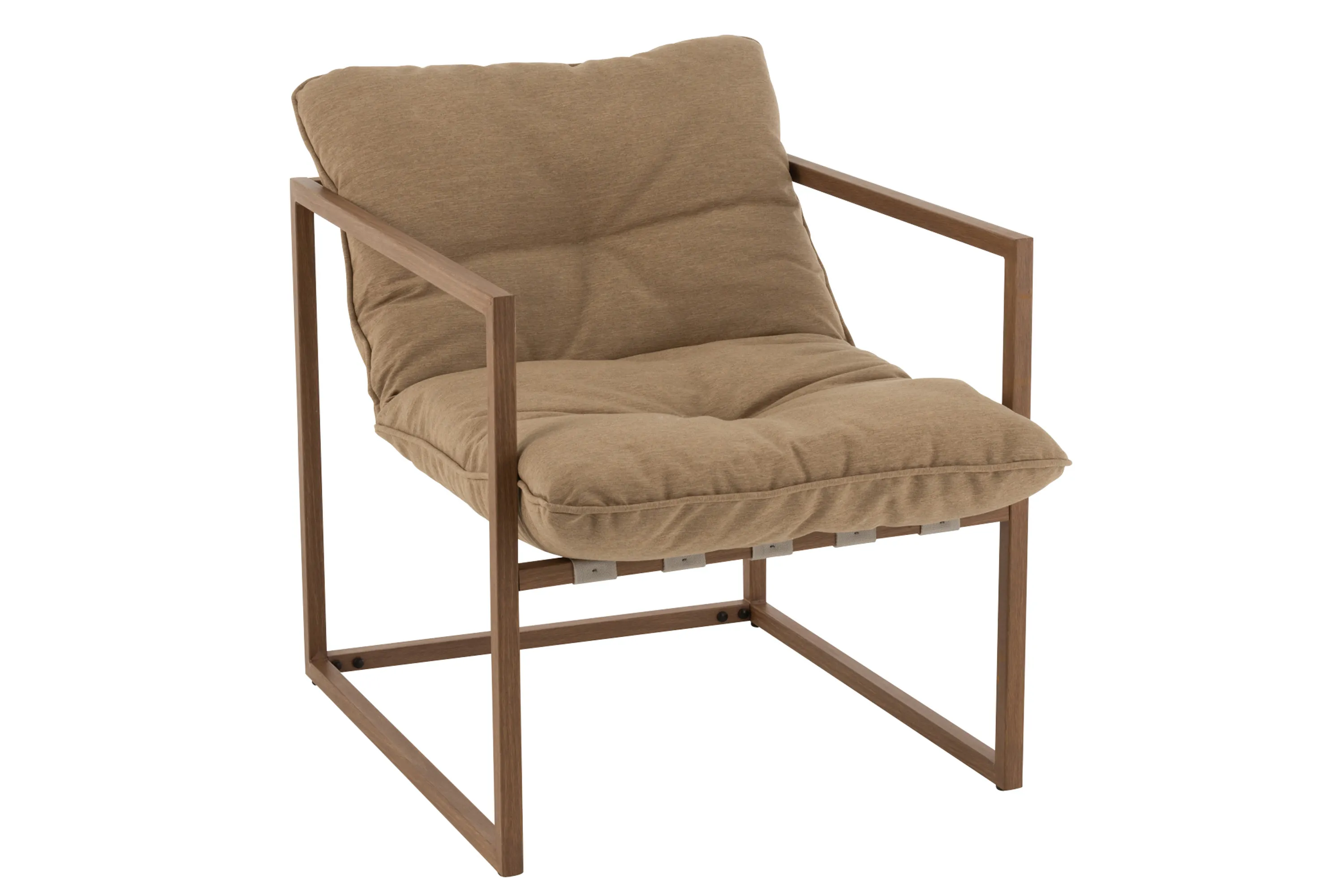 Lounge zetel 1-zit beige