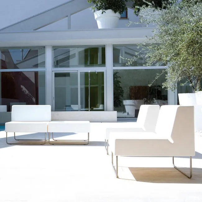 Host lounge pouf - wit