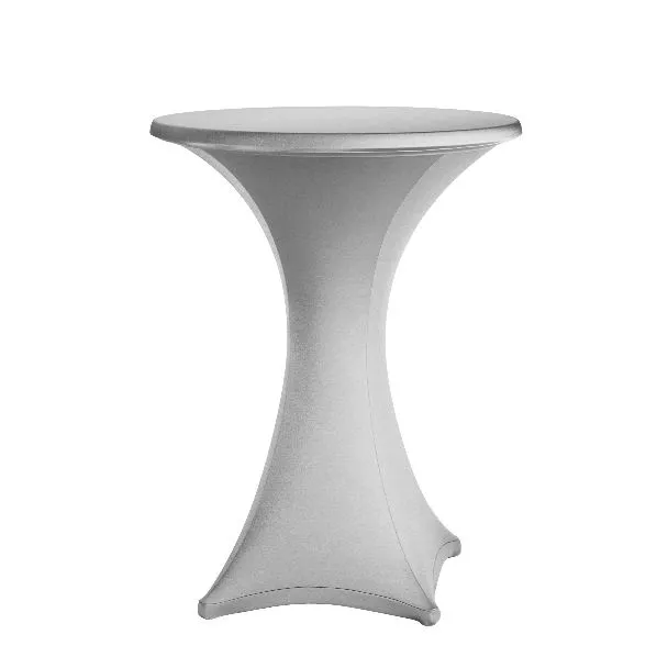 Stretchcover receptietafel Grijs